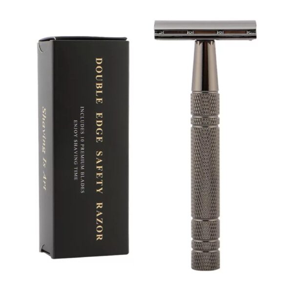 Vintage Double-Edge Safety Razor – Classic Handheld Shaving Blade
