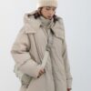 Detachable Hoodie White Duck Down Jacket – Casual 90% Fill