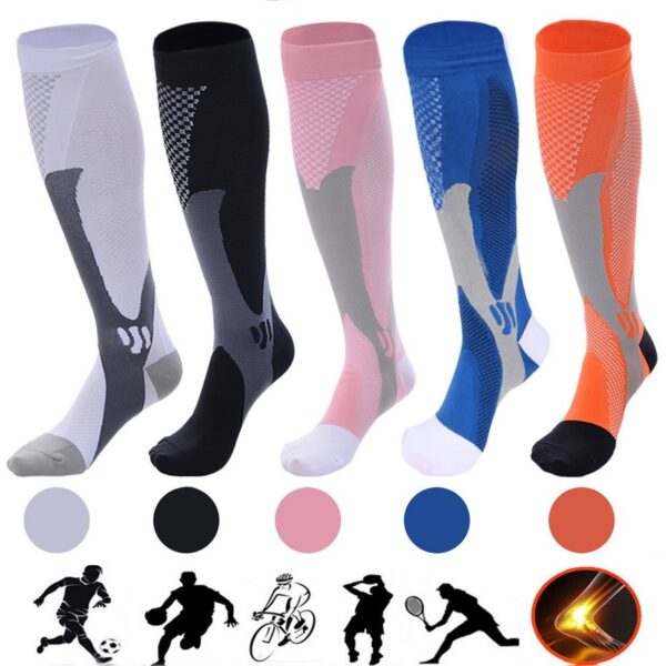 Graduated Compression Socks – Boost Circulation & Recovery for Running, Travel & Sports