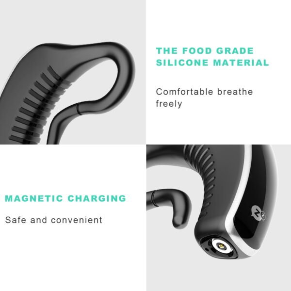 Rechargeable Anti-Snoring Earset – Bluetooth Sleep Monitor for Better Rest