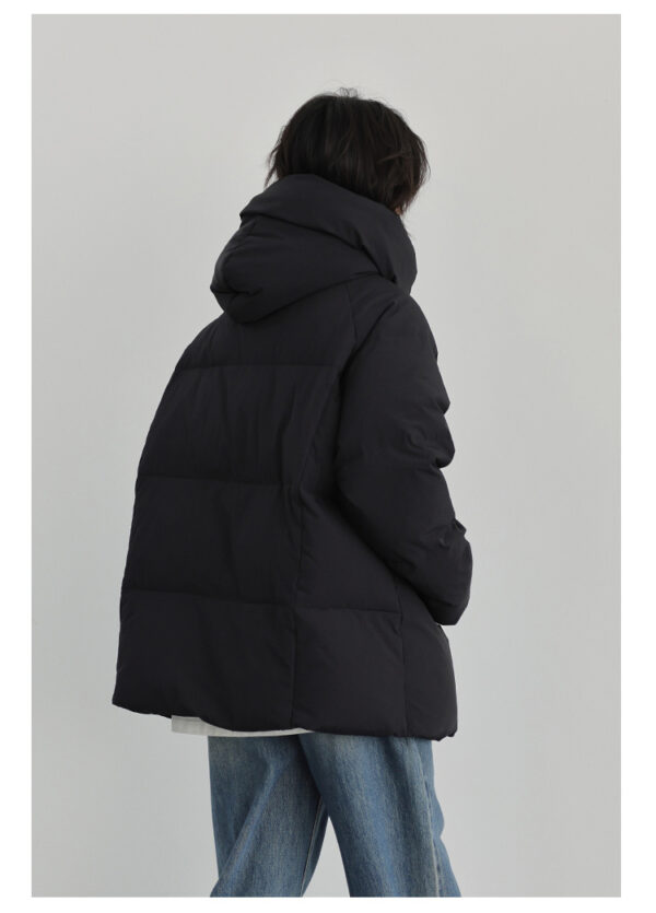 Detachable Hoodie White Duck Down Jacket – Casual 90% Fill