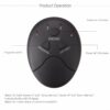 Smart rechargeable abdominal patch