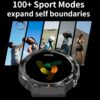 MAX18 Men’s Smartwatch – 1.43” AMOLED Display, BT Calling & AI Voice Control