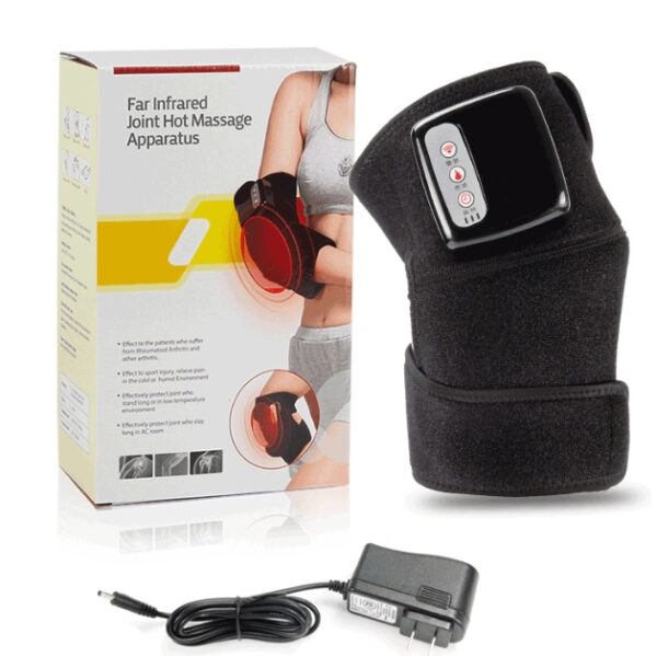 Electric Infrared Knee & Elbow Massager – Vibration Therapy for Joint Pain Relief