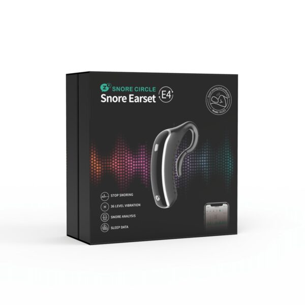 Rechargeable Anti-Snoring Earset – Bluetooth Sleep Monitor for Better Rest