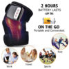 Electric Infrared Knee & Elbow Massager – Vibration Therapy for Joint Pain Relief