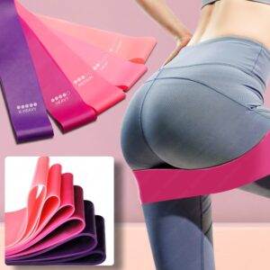 Elastic Resistance Bands – Booty, Fitness & Yoga Mini Bands for Gym Training