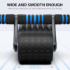 Double Wheel Ab Roller with Automatic Rebound – Core Trainer for Home & Gym Workout