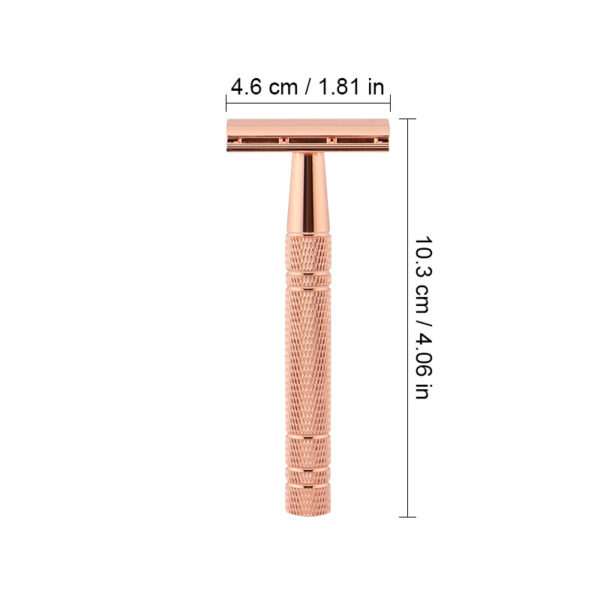Vintage Double-Edge Safety Razor – Classic Handheld Shaving Blade