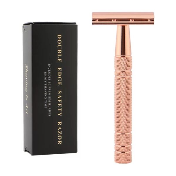 Vintage Double-Edge Safety Razor – Classic Handheld Shaving Blade