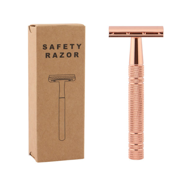 Vintage Double-Edge Safety Razor – Classic Handheld Shaving Blade