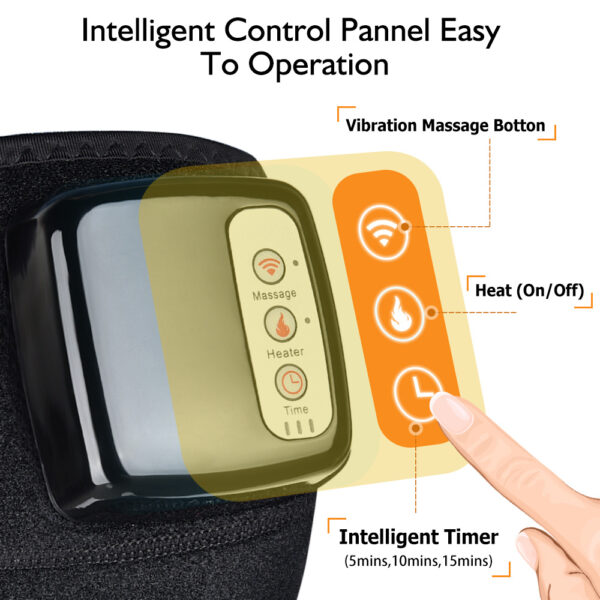 Electric Infrared Knee & Elbow Massager – Vibration Therapy for Joint Pain Relief