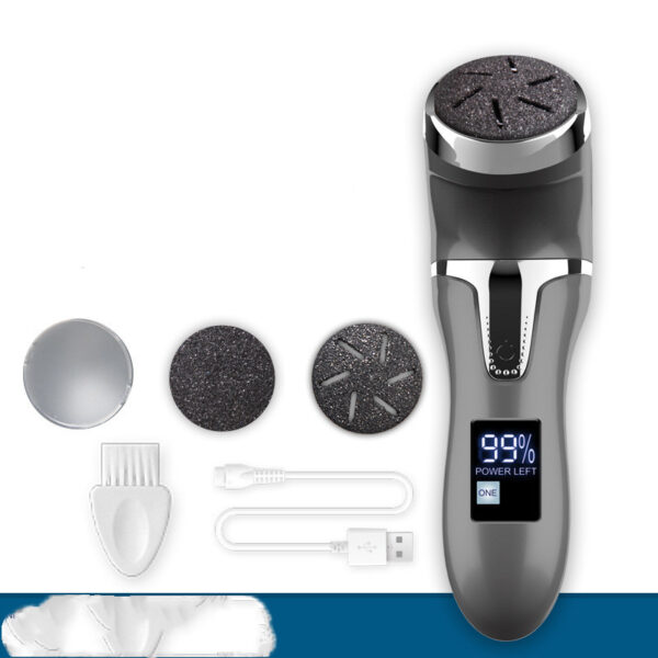 Electric Foot Scrubber – LCD Vacuum Callus Remover & Pedicure Tool