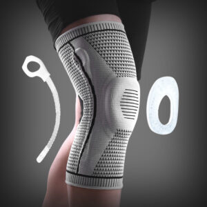 Sports Knee Pads with Silicone Spring Support – Patella Protection Brace