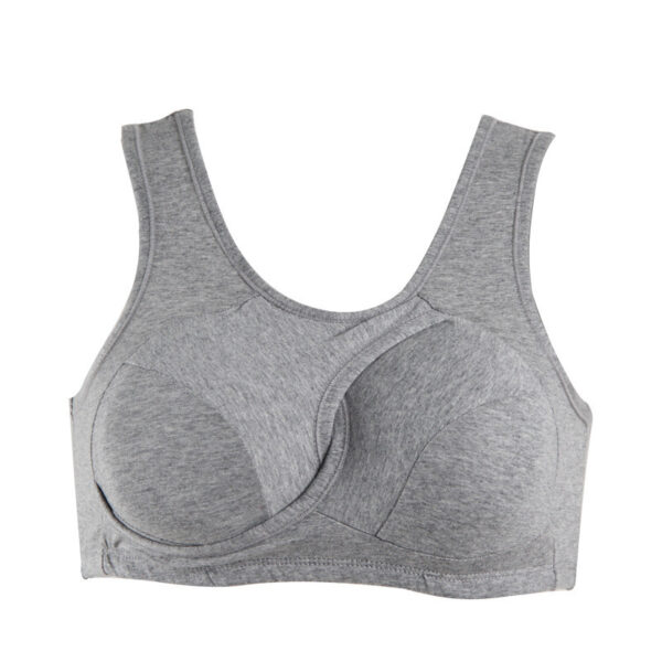Breathable Wireless Sports Bra Vest – Light Support with Beauty‑Back Style