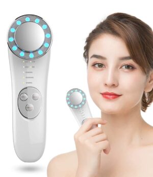 7-in-1 Facial Massager – Galvanic High-Frequency Face Lifting & Tightening Machine