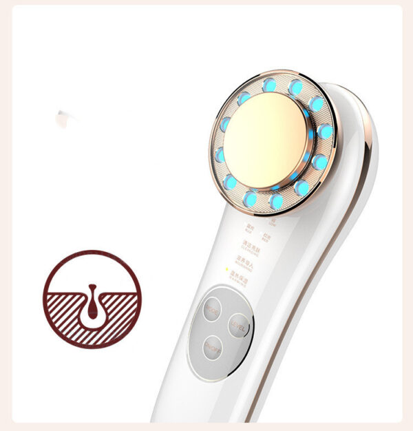 7-in-1 Facial Massager – Galvanic High-Frequency Face Lifting & Tightening Machine
