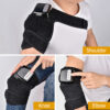 Electric Infrared Knee & Elbow Massager – Vibration Therapy for Joint Pain Relief