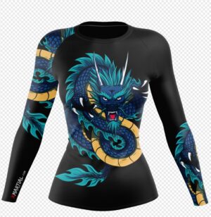 Women’s Blue Dragon Long Sleeve Rash Guard – XMartial