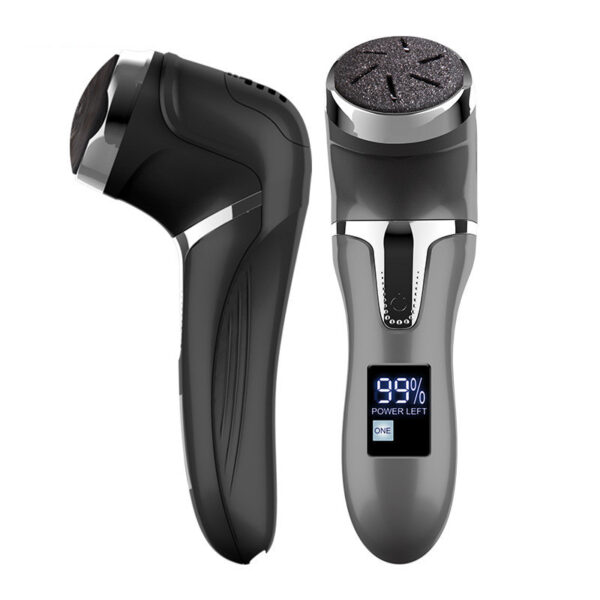 Electric Foot Scrubber – LCD Vacuum Callus Remover & Pedicure Tool