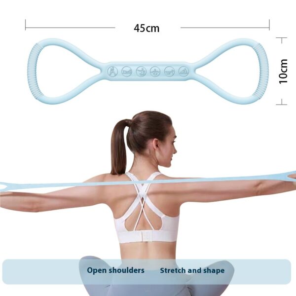 Women’s Eight-Character Chest Expander & Stretch Band