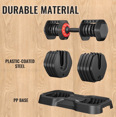 adjustable dumbbell set