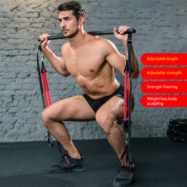 Resistance Band Workout Bar